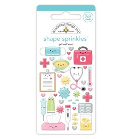 DOODLEBUG DESIGN DOODLEBUG DESIGN GET WELL SOON SHAPE SPRINKLES