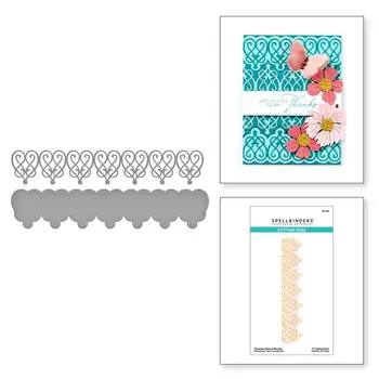 SPELLBINDERS SPELLBINDERS TIMELESS COLLECTION TIMELESS HEARTS BORDER ETCHED DIES