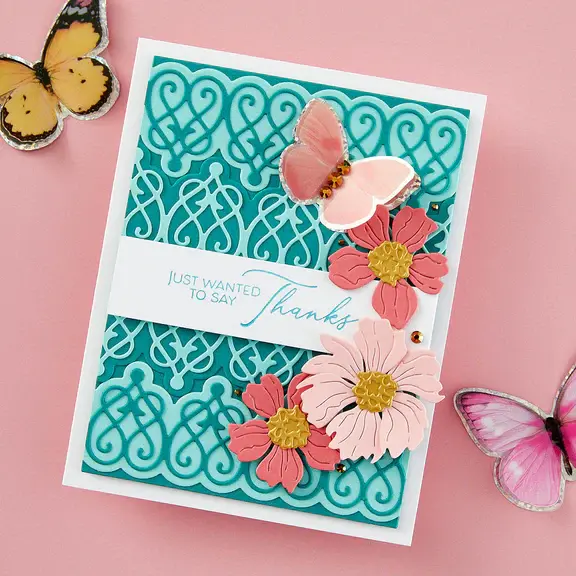 SPELLBINDERS SPELLBINDERS TIMELESS COLLECTION TIMELESS HEARTS BORDER ETCHED DIES