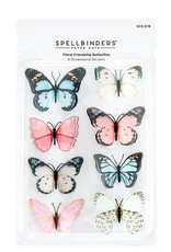 SPELLBINDERS SPELLBINDERS FLORAL FRIENDSHIP 3D BUTTERFLY STICKERS