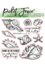 PICKET FENCE PICKET FENCE STUDIOS SEASHELLS WAITING TO BE FOUND COORDINATING DIE SET