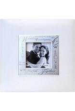 MBI MBI FABRIC EXPRESSIONS WEDDING - WHITE PHOTO ALBUM 8.5X8.5