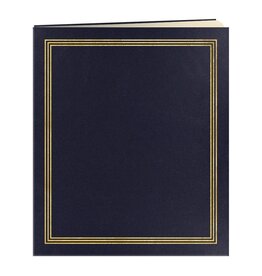 PIONEER PIONEER NAVY BLUE POST-BOUND 11.75x14 ALBUM WITH BUFF PAGES