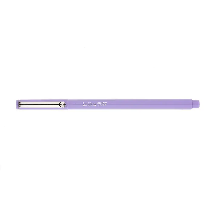 Marvy Uchida Le Pastel Pen Set - 6 Piece Multicolor Fine Line Pens For Journaling & Notes