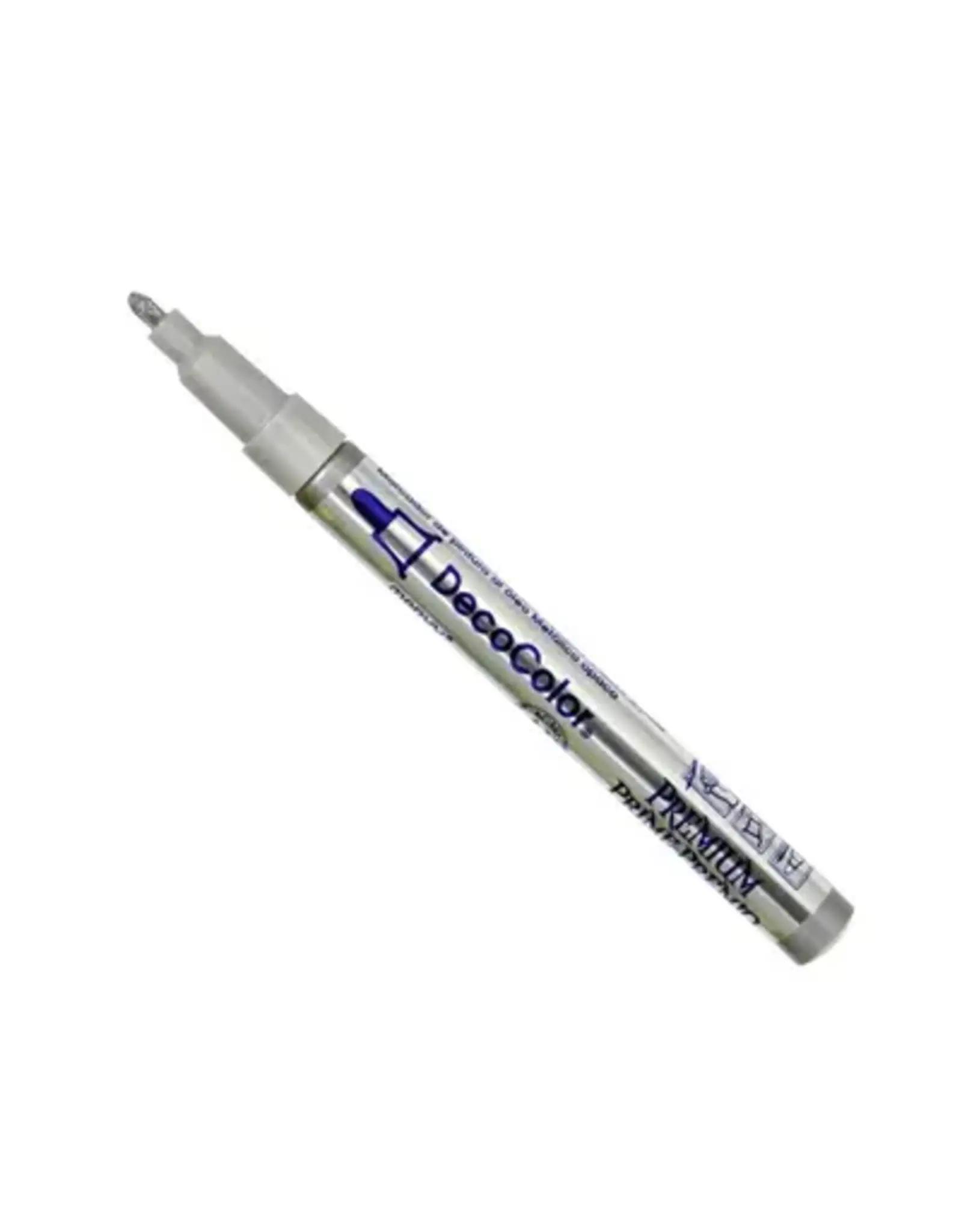 MARVY UCHIDA MARVY UCHIDA DECOCOLOR PREMIUM SILVER METALLIC MARKER - 3mm TIP