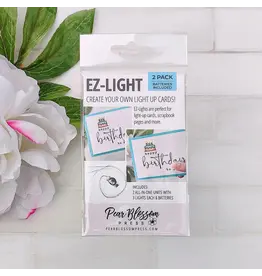 PEAR BLOSSOM PRESS PEAR BLOSSOM PRESS EZ-LIGHT ALL-IN-ONE 3 LIGHTS 2/PK