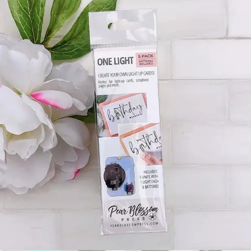 PEAR BLOSSOM PRESS PEAR BLOSSOM PRESS EZ-LIGHT ALL-IN-ONE 1 LIGHT 5/PK