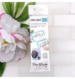 PEAR BLOSSOM PRESS PEAR BLOSSOM PRESS EZ-LIGHT ALL-IN-ONE 1 LIGHT 2/PK