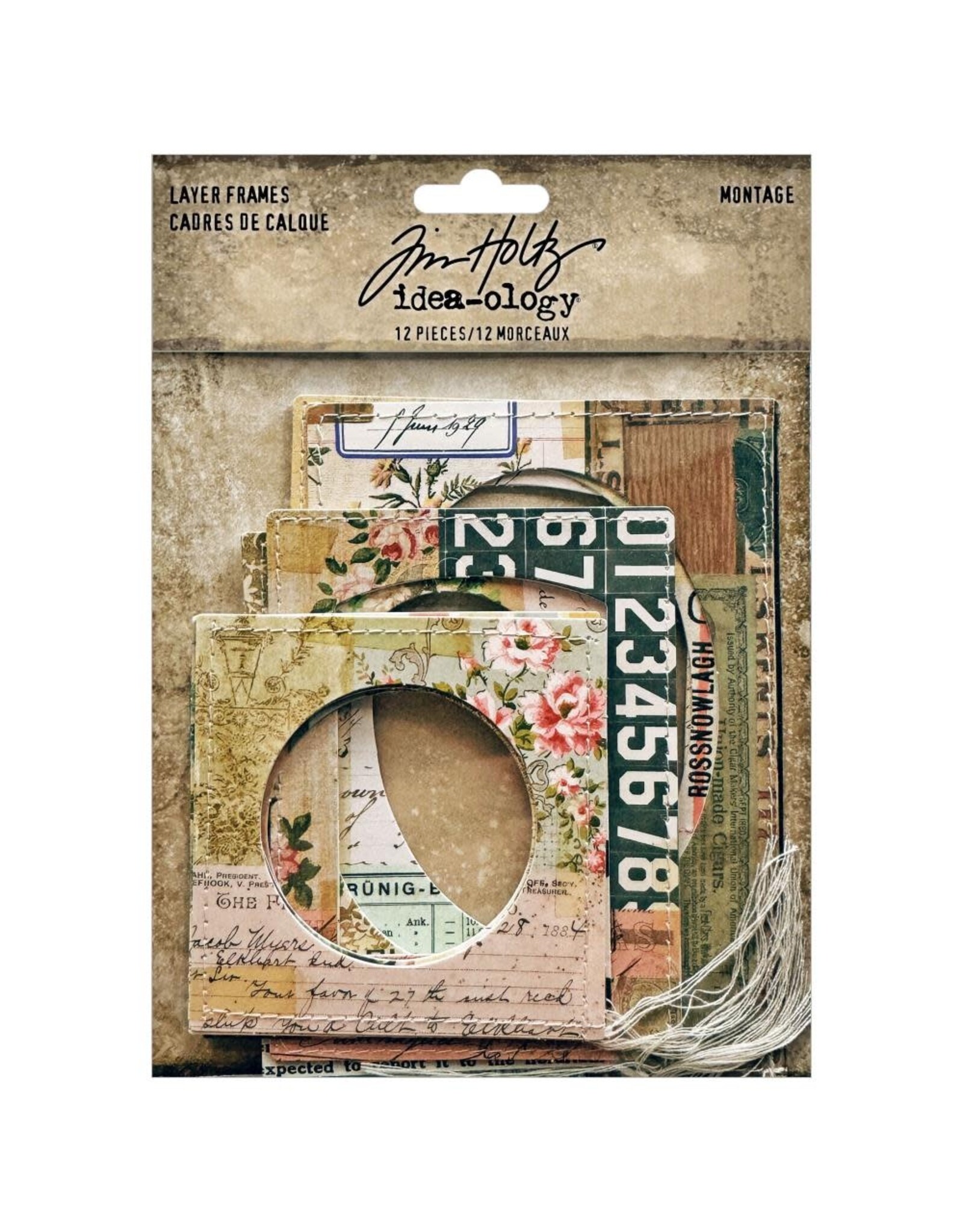 ADVANTUS TIM HOLTZ IDEA-OLOGY LAYER FRAMES MONTAGE 12/PK