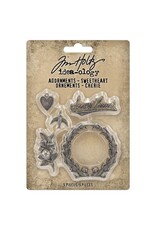 ADVANTUS TIM HOLTZ IDEA-OLOGY SWEETHEART METAL ADORNMENTS 5/PK