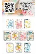 AALL & CREATE AALL & CREATE AUTOUR DE MWA & CO #5 CITRUS RAINBOW A6 DOUBLE-SIDED DESIGN PAPERS 10/PK