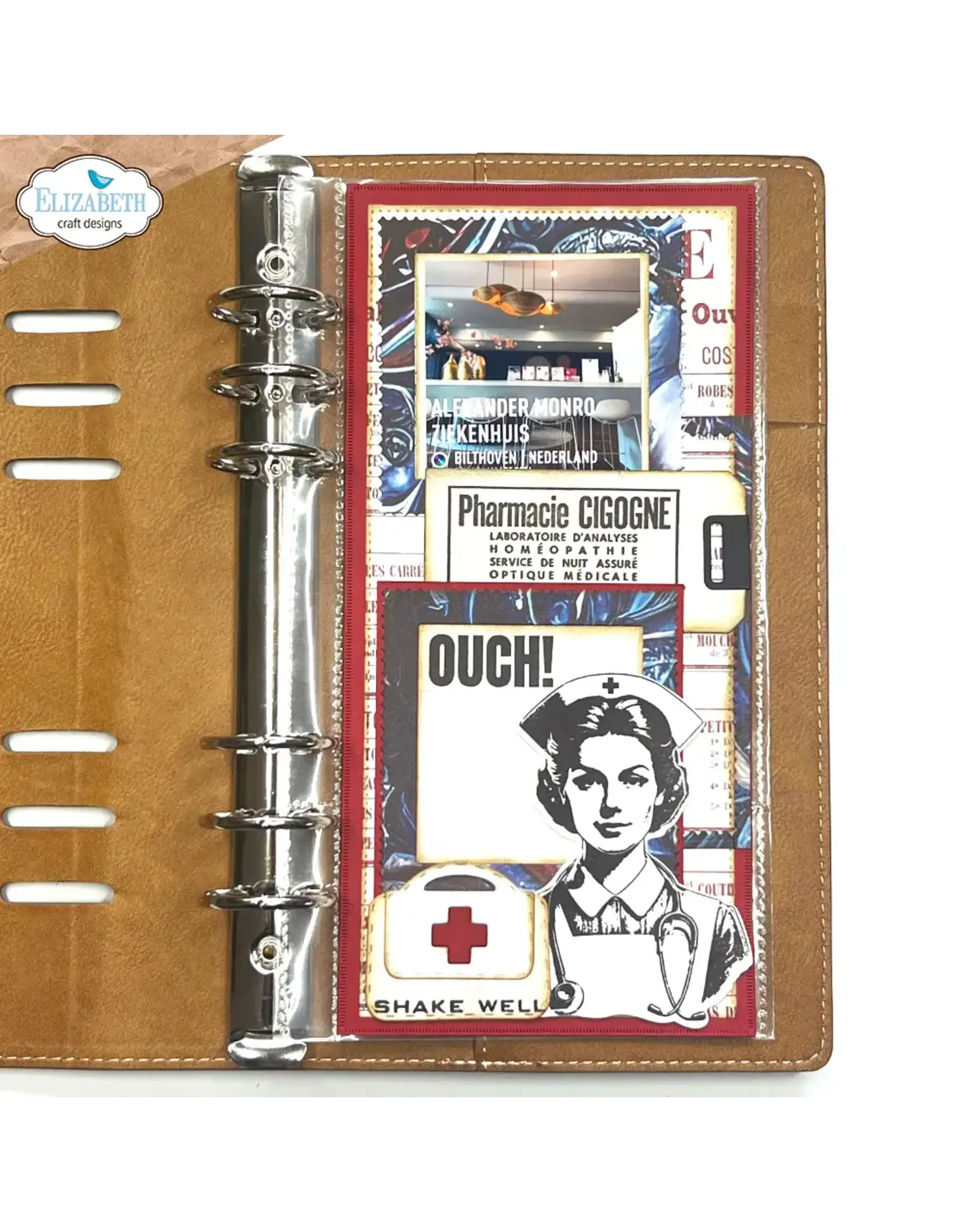 ELIZABETH CRAFT DESIGNS ELIZABETH CRAFT DESIGNS PLANNER ESSENTIALS POCKET PAGE FILLERS 3 - FULL SIZE PAGE DIE SET