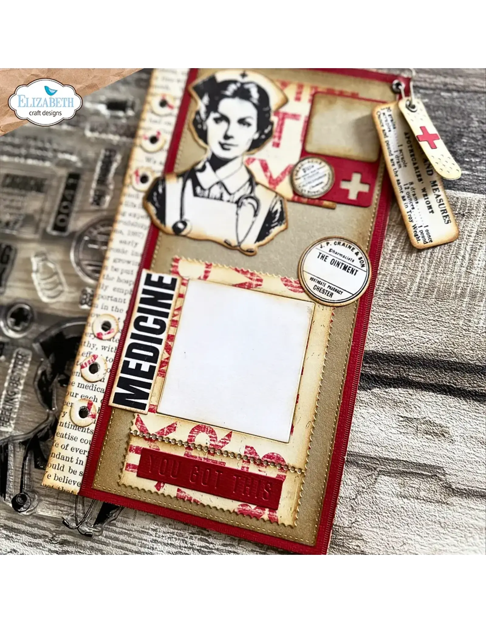 ELIZABETH CRAFT DESIGNS ELIZABETH CRAFT DESIGNS PLANNER ESSENTIALS POCKET PAGE FILLERS 3 - FULL SIZE PAGE DIE SET
