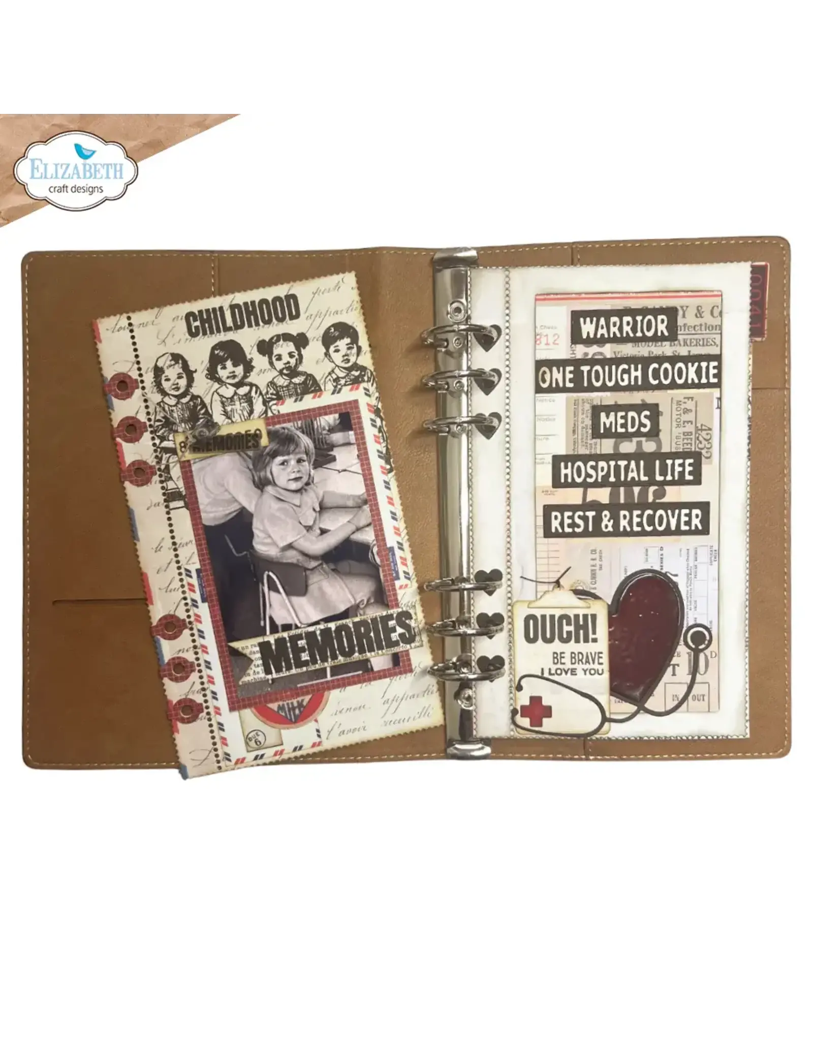ELIZABETH CRAFT DESIGNS ELIZABETH CRAFT DESIGNS PLANNER ESSENTIALS WHAT'S UP DOC DIE SET