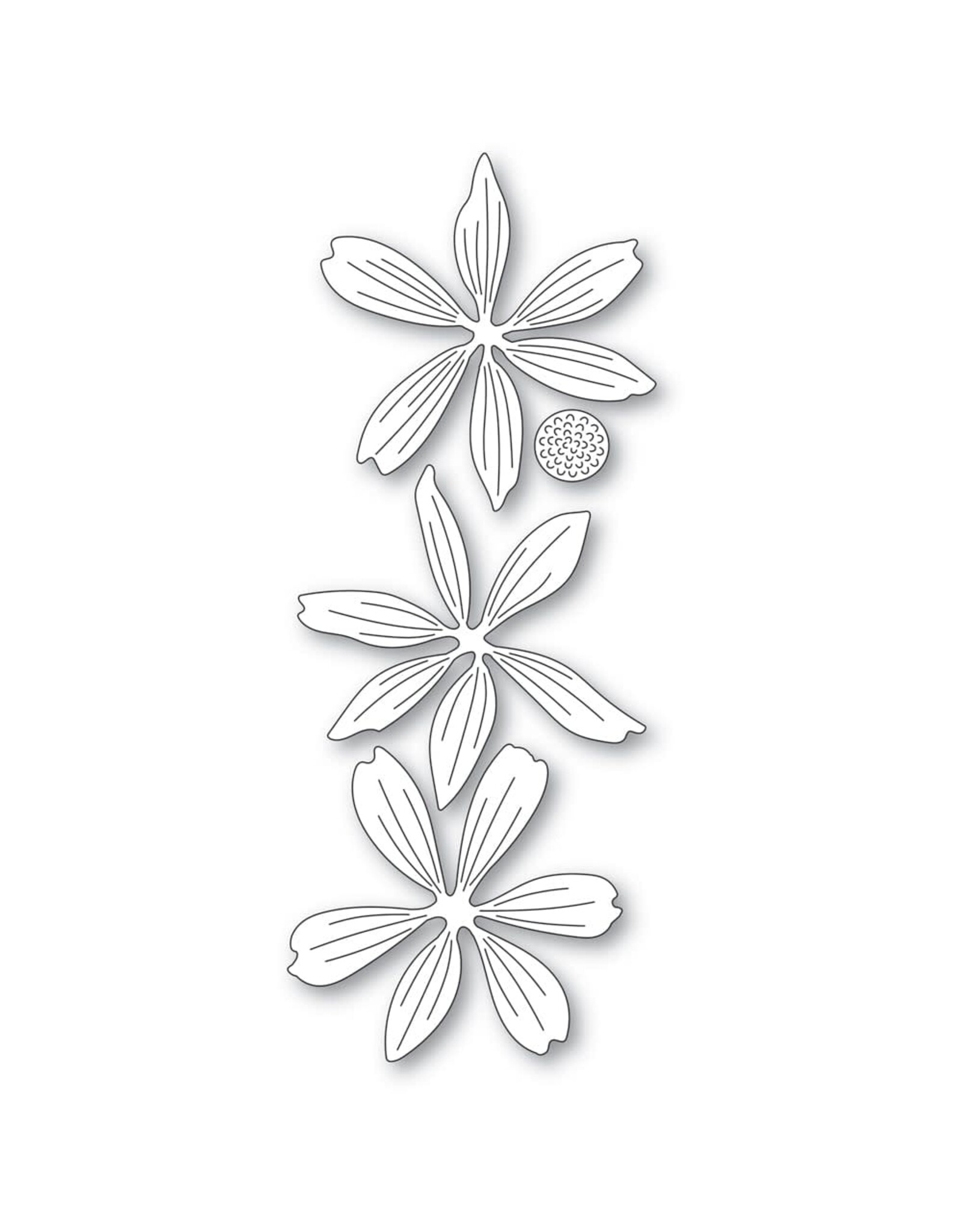 MEMORY BOX MEMORY BOX RIVERBANK LARGE LAYERED BLOOMS DIE SET