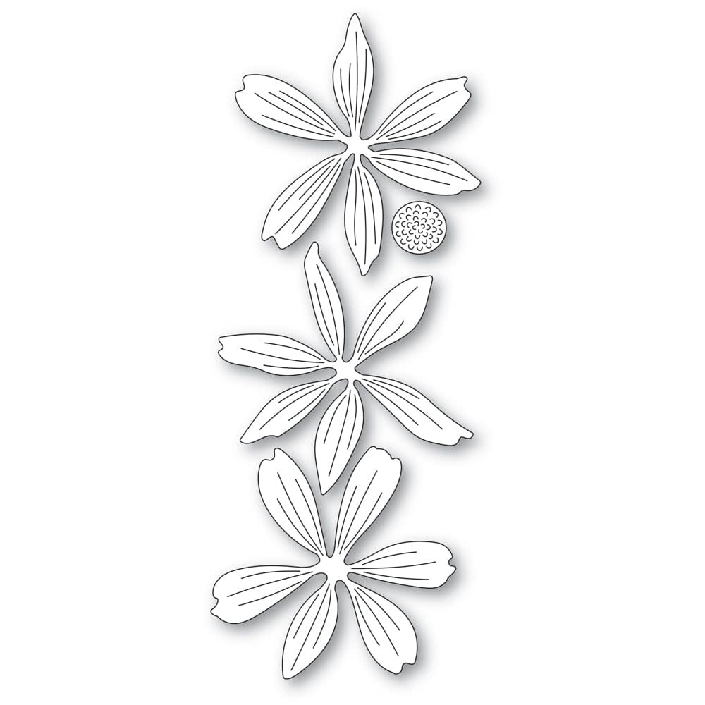 MEMORY BOX RIVERBANK LARGE LAYERED BLOOMS DIE SET