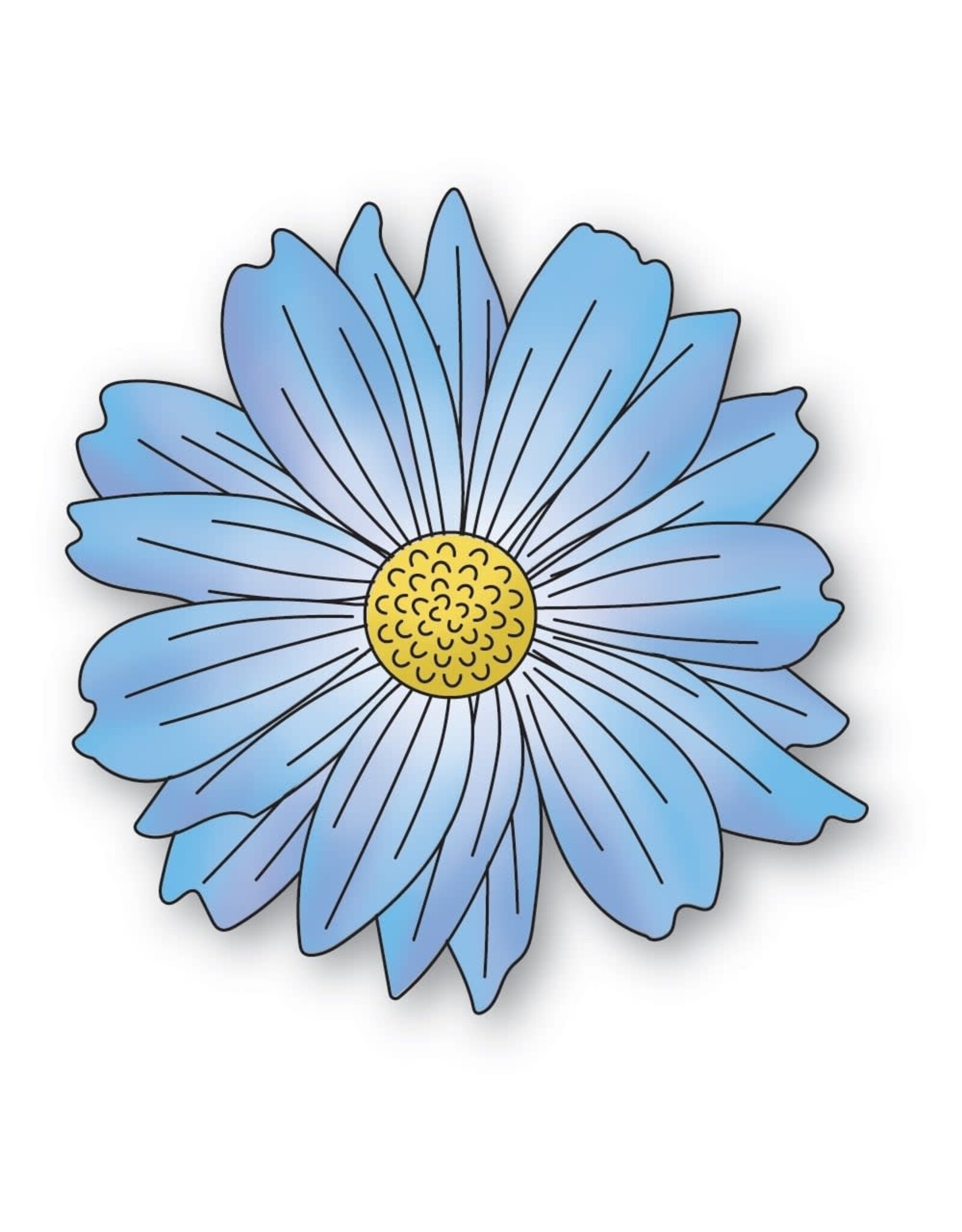 MEMORY BOX MEMORY BOX RIVERBANK LARGE LAYERED BLOOMS DIE SET