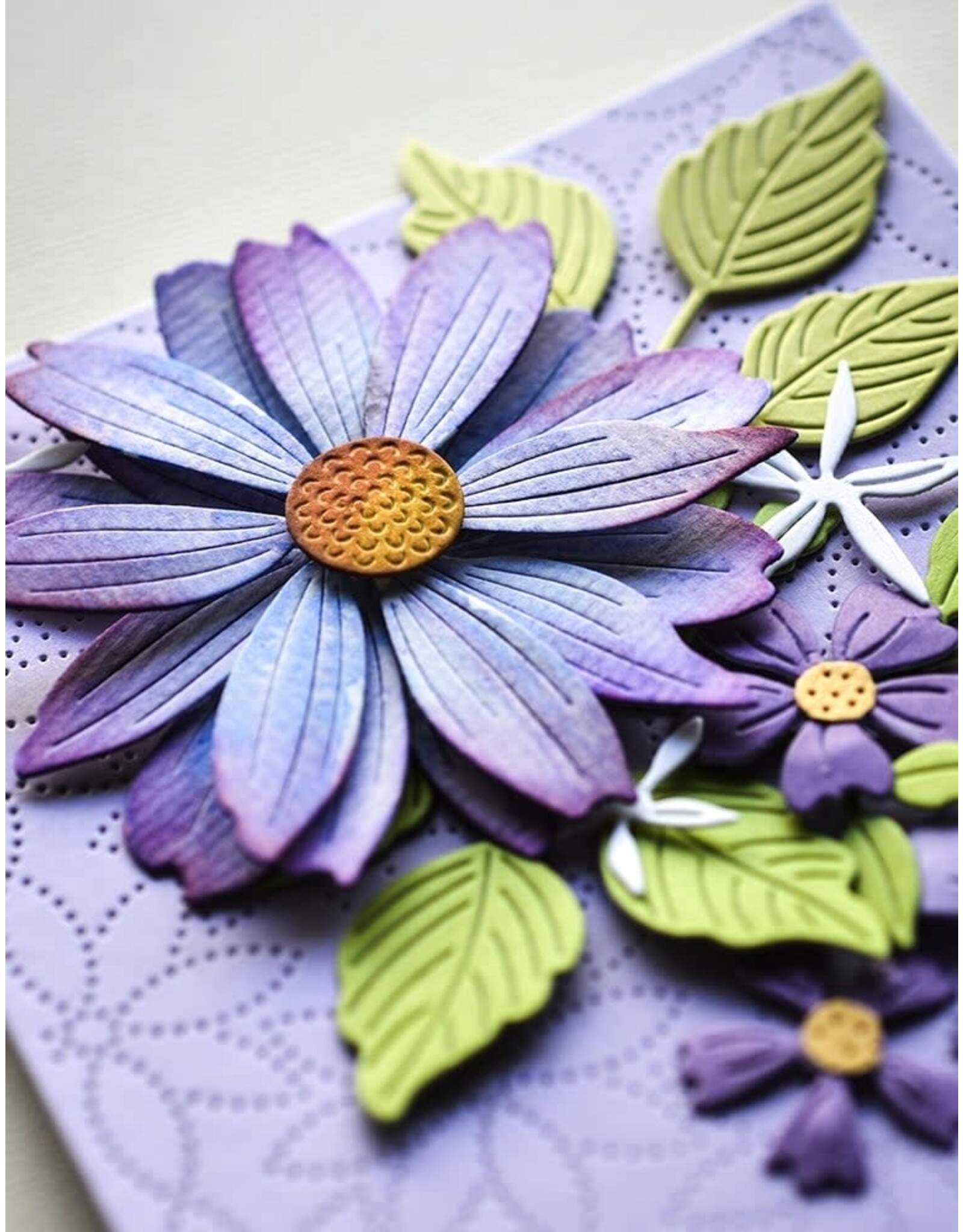 MEMORY BOX MEMORY BOX RIVERBANK LARGE LAYERED BLOOMS DIE SET
