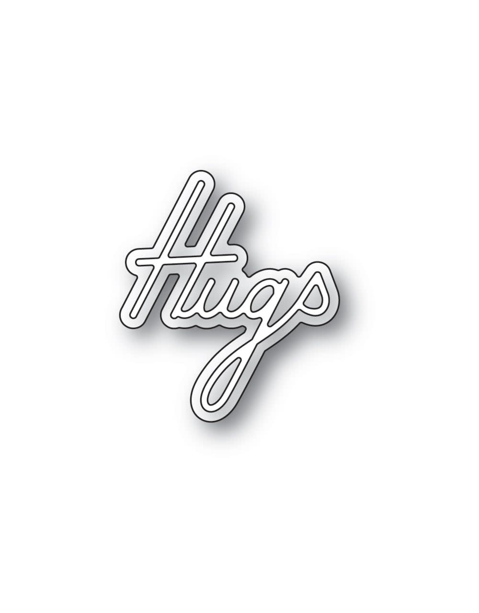 MEMORY BOX MEMORY BOX HUGS DEBUT SCRIPT DIE SET