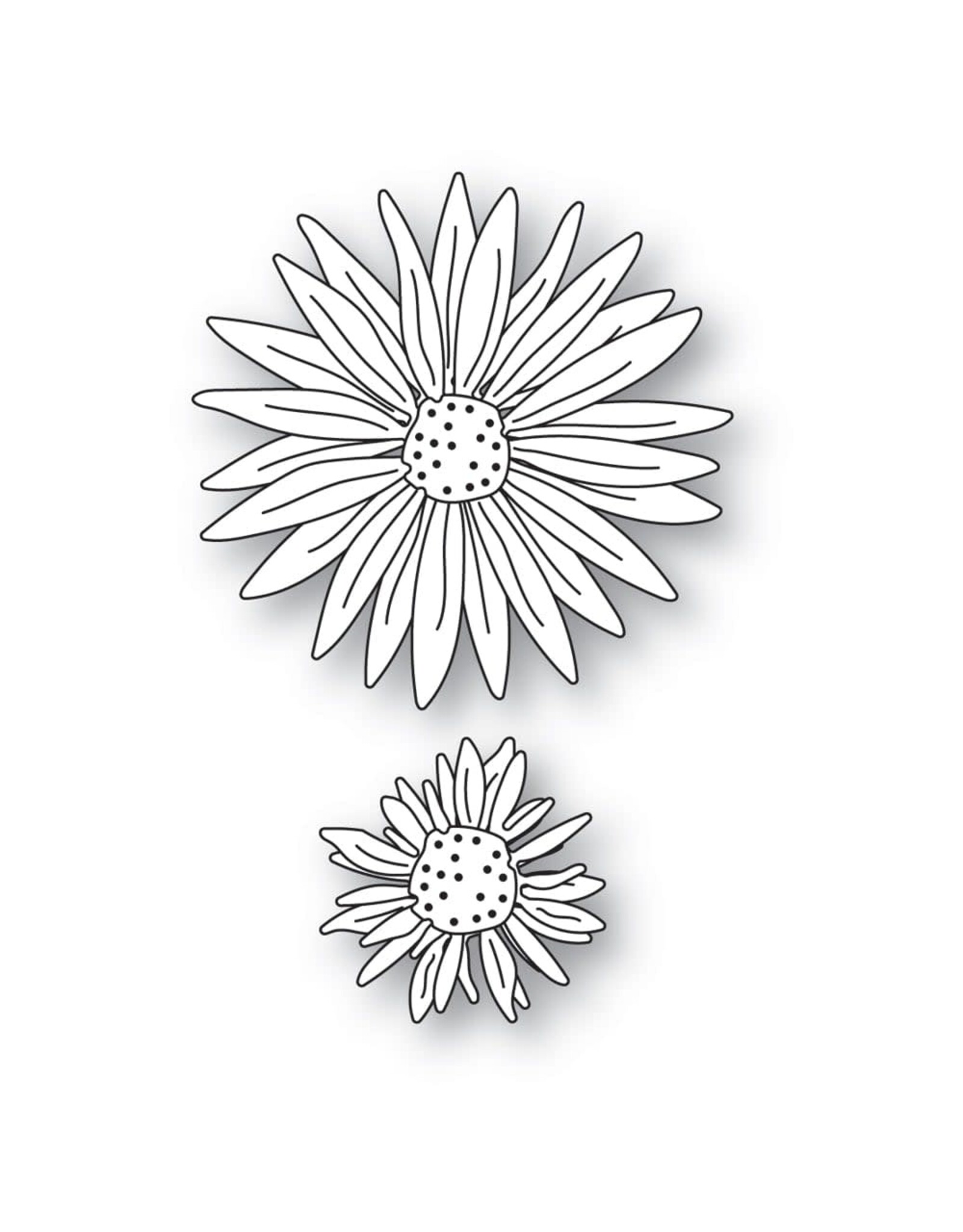 MEMORY BOX MEMORY BOX LAYERED DAISIES DIE SET