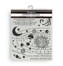 STAMPERIA STAMPERIA FORTUNE CONSTELLATION 20x25cm STENCIL