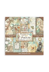 STAMPERIA STAMPERIA FORTUNE 8x8 COLLECTION PACK 10 SHEETS