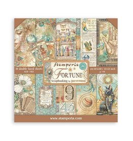 STAMPERIA STAMPERIA FORTUNE 12X12 COLLECTION PACK 10 SHEETS