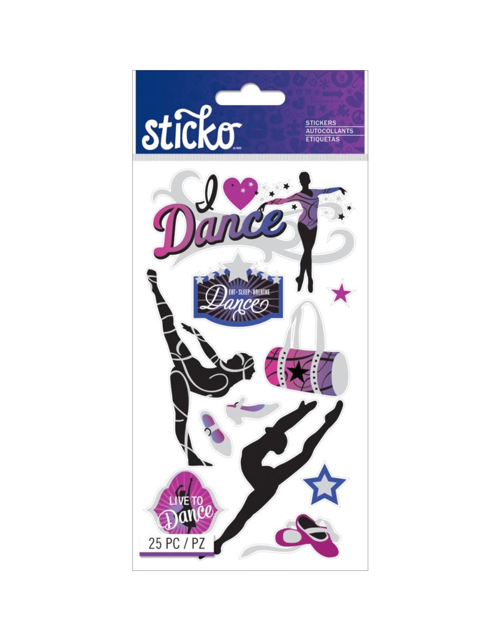 AMERICAN CRAFTS AMERICAN CRAFTS STICKO DANCE STICKERS