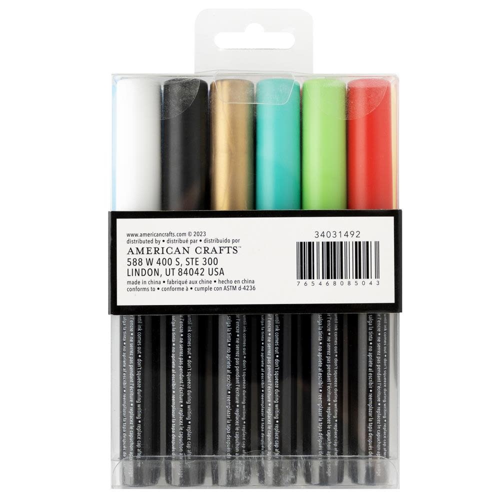 AMERICAN CRAFTS AMERICAN CRAFTS VICKI BOUTIN MIXED MEDIA PAINT MARKERS 12PK
