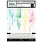 AMERICAN CRAFTS AMERICAN CRAFTS VICKI BOUTIN BRIGHT WHITE SMOOTH WATERCOLOR 6x8 PAPER PAD