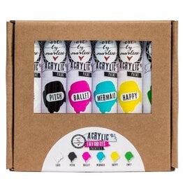 STUDIOLIGHT STUDIOLIGHT ART BY MARLENE ESSENTIALS FAVORITES ACRYLIC PAINT SET