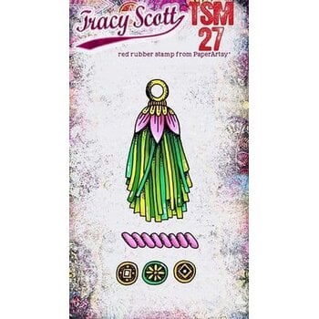 PAPER ARTSY PAPER ARTSY TRACY SCOTT TSM27 MINI CLING STAMP SET