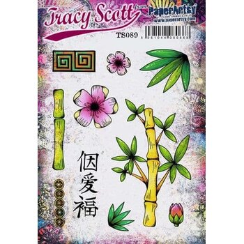 PAPER ARTSY PAPER ARTSY TRACY SCOTT TS089 CLING STAMP SET