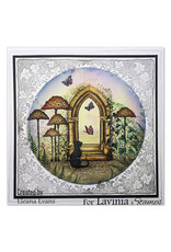 LAVINIA STAMPS LAVINIA STAMPS WILD LEAF CORNER CLEAR STAMP