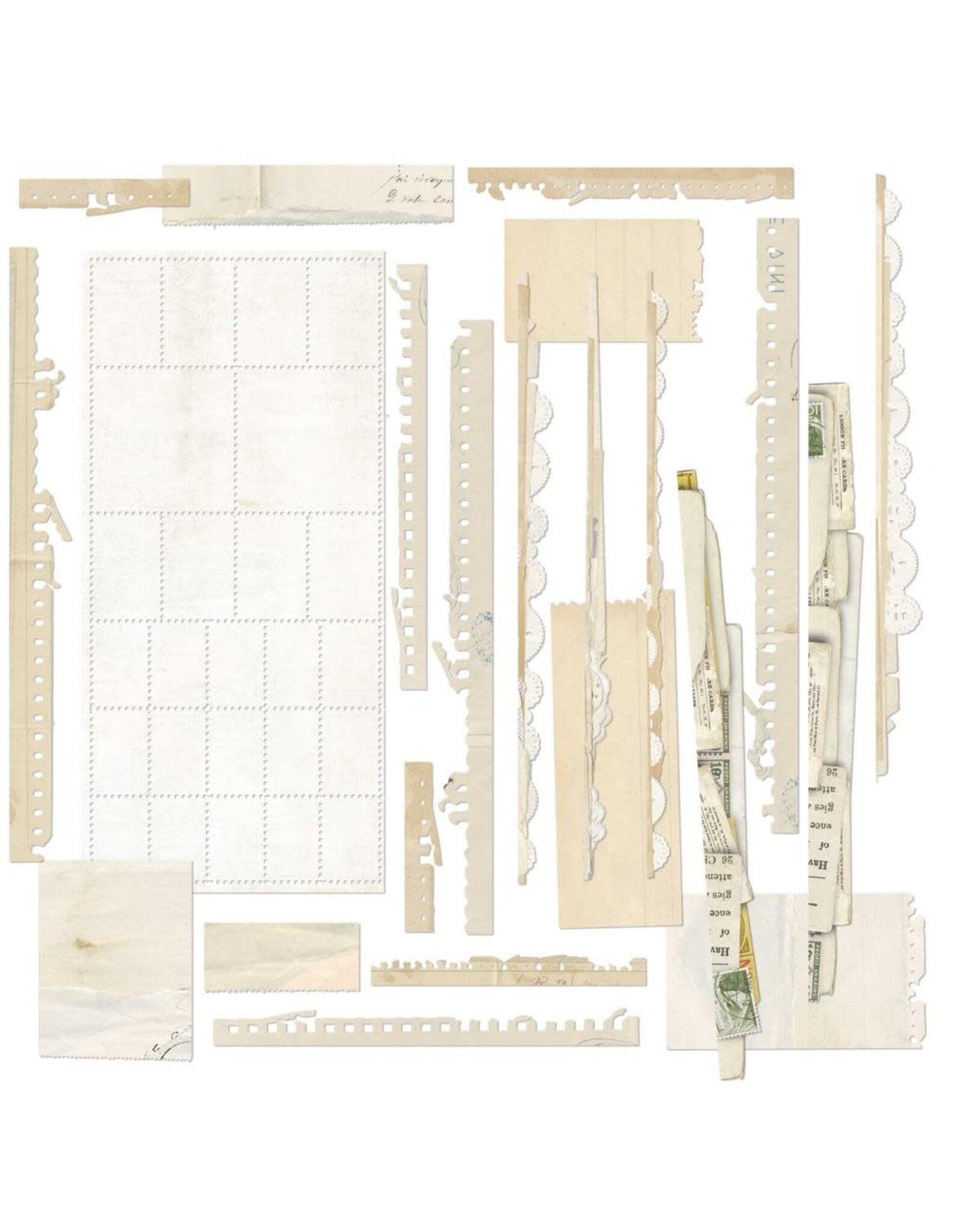 49 AND MARKET 49 AND MARKET CURATORS ESSENTIAL 6x12 LASER CUT ELEMENTS  46/PK