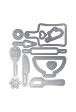 CRAFTERS COMPANION CRAFTERS COMPANION KITCHEN HERE FOR THE CAKE METAL DIE