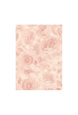 STAMPERIA STAMPERIA SHABBY ROSE ASSORTED A6 RICE PAPER BACKGROUNDS 8/PK