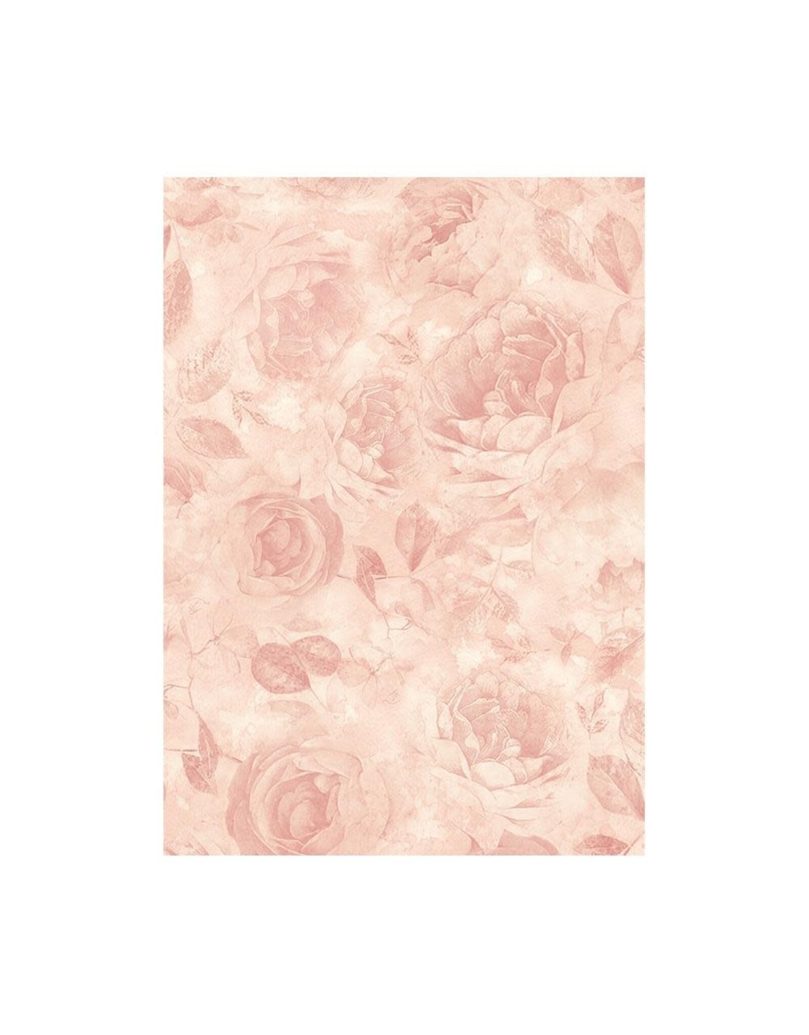 STAMPERIA STAMPERIA SHABBY ROSE ASSORTED A6 RICE PAPER BACKGROUNDS 8/PK