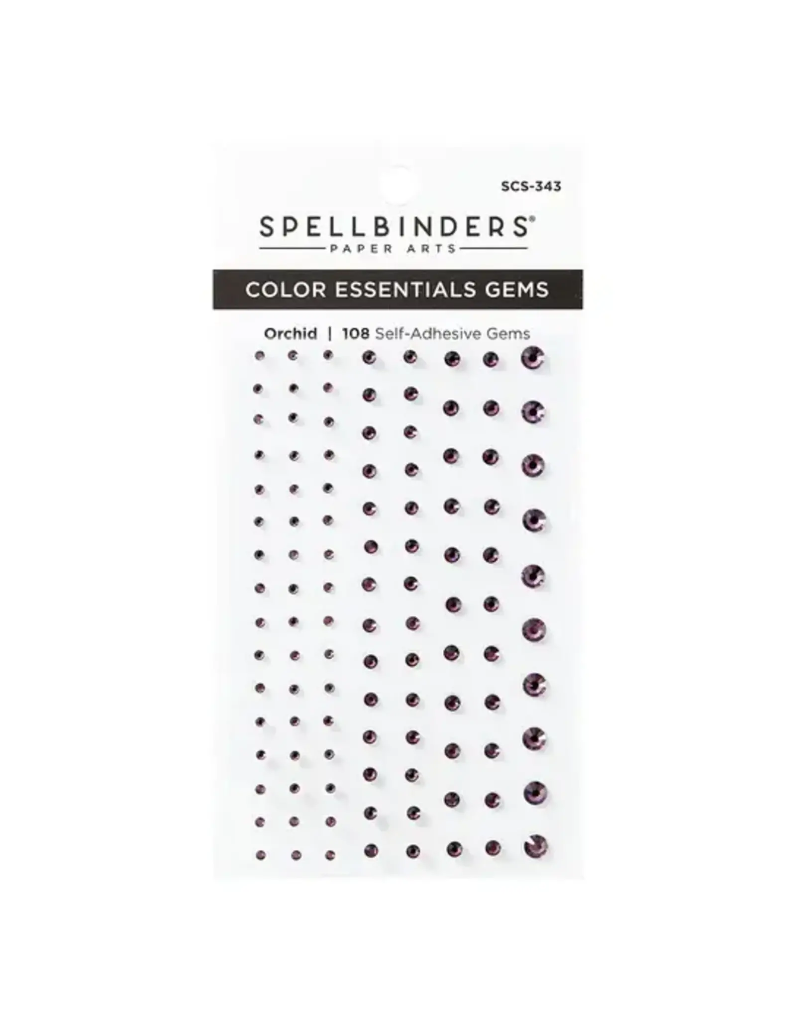 SPELLBINDERS SPELLBINDERS ORCHID COLOR ESSENTIALS GEMS