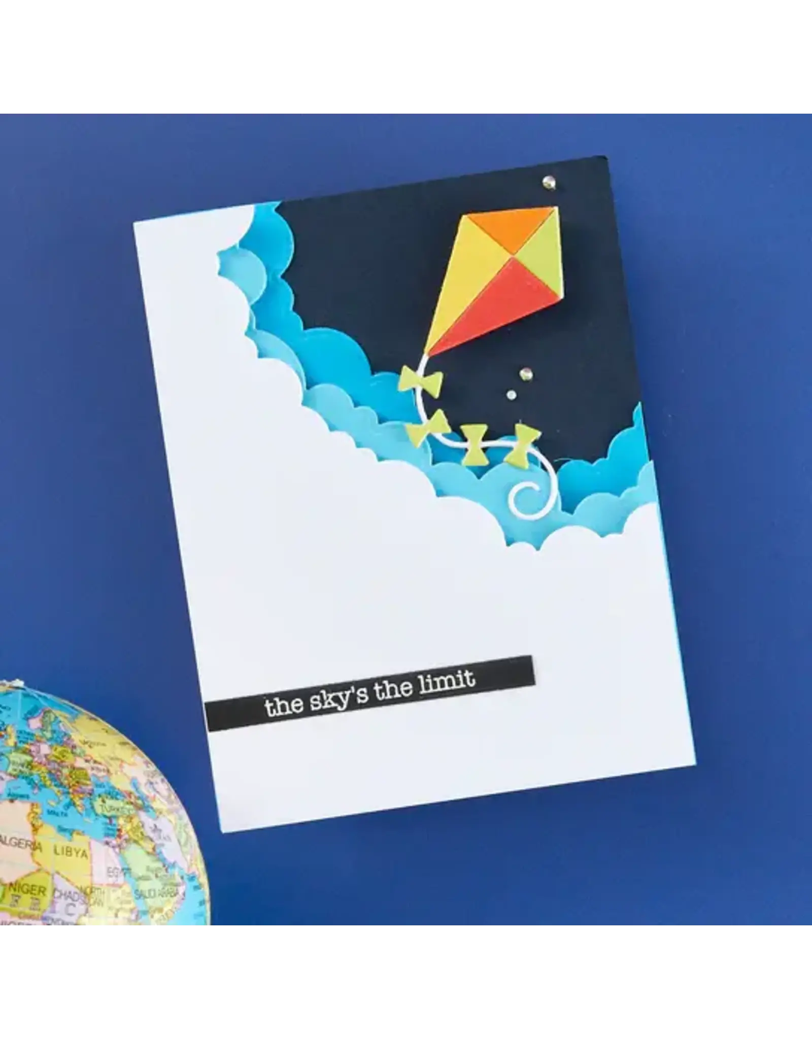 SPELLBINDERS SPELLBINDERS VICKY PAPAIOANNOU TUNNEL SCAPES COLLECTION TUNNEL CLOUDS DIE SET