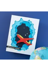 SPELLBINDERS SPELLBINDERS VICKY PAPAIOANNOU TUNNEL SCAPES COLLECTION TUNNEL CLOUDS DIE SET