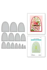 SPELLBINDERS SPELLBINDERS SEALED 3D BOTANICAL COLLECTION ARCH LABELS AND TAG DIE SET