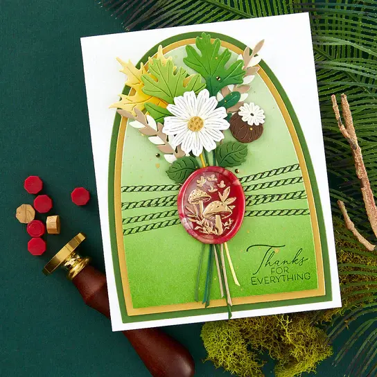 SPELLBINDERS SPELLBINDERS SEALED 3D BOTANICAL COLLECTION ARCH LABELS AND TAG DIE SET