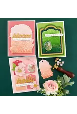 SPELLBINDERS SPELLBINDERS SEALED 3D BOTANICAL COLLECTION ARCH LABELS AND TAG DIE SET
