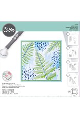 SIZZIX SIZZIX FERN 6x6 LAYERED STENCIL SET 4/PK