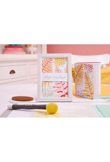 SIZZIX SIZZIX FERN 6x6 LAYERED STENCIL SET 4/PK