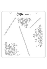 SIZZIX SIZZIX FERN 6x6 LAYERED STENCIL SET 4/PK