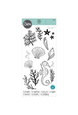 SIZZIX SIZZIX LISA JONES OCEAN ELEMENTS CLEAR STAMP SET