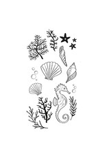 SIZZIX SIZZIX LISA JONES OCEAN ELEMENTS CLEAR STAMP SET