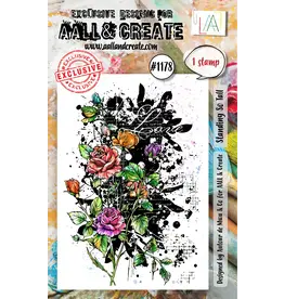 AALL & CREATE AALL & CREATE AUTOUR DE MWA #1178 STANDING SO TALL A7 CLEAR STAMP